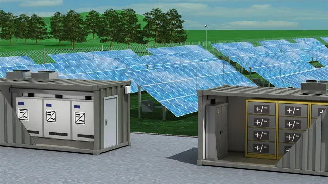 Campo fotovoltaico con inversor central