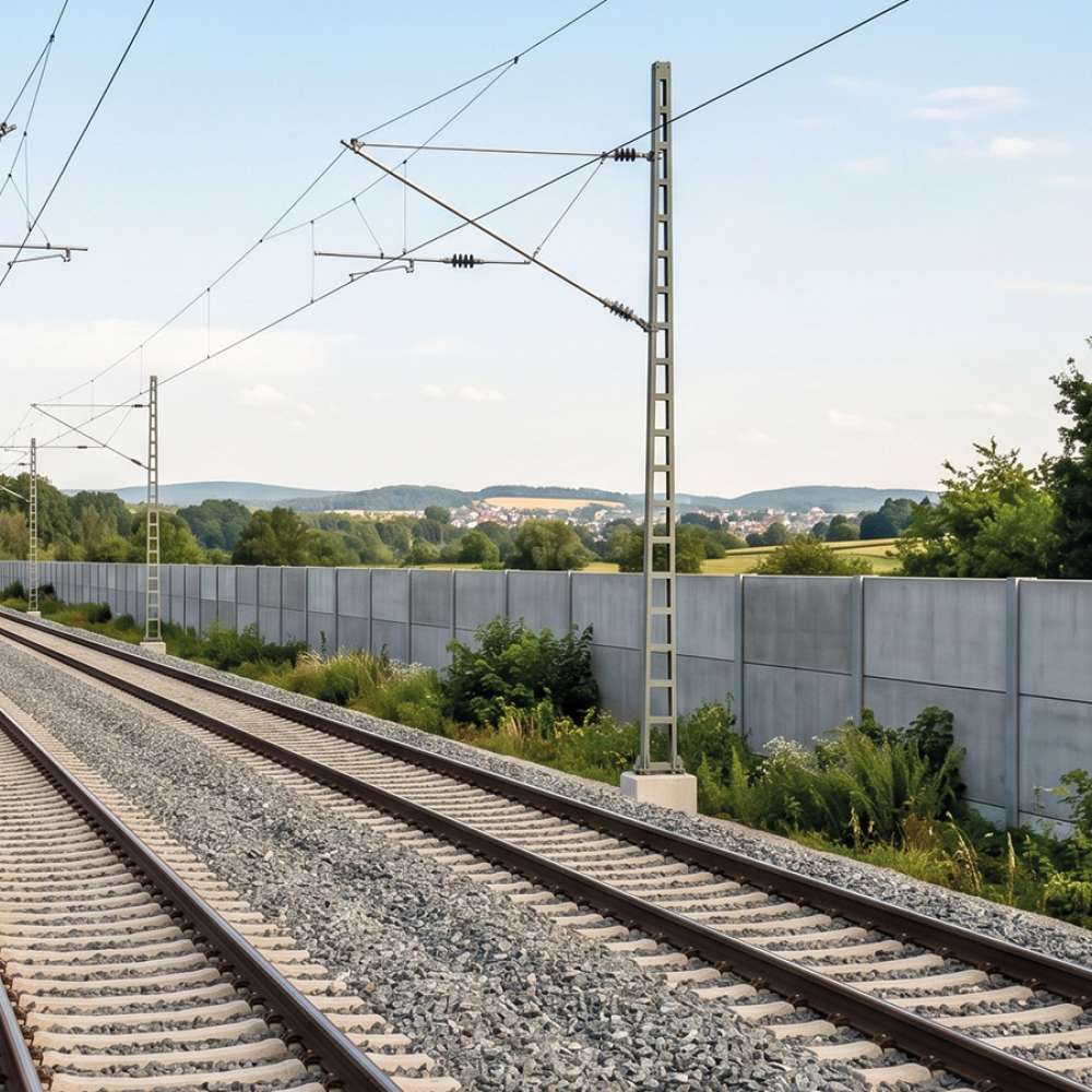 Eine zuverlässige Bahnerdung ist Voraussetzung für den sicheren Betrieb elektrifizierter Bahnstrecken.