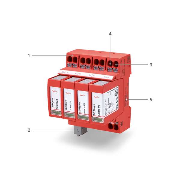 Dehn 929126 – descargador parafulmini Patch classe D rj45b 48 V